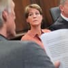 Christina Block im Gerichtssaal