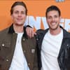 Felix Stein mit Martin Braun im Arm