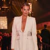 Franziska von Almsick mit tiefem Ausschnitt