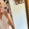 Patrice Aminati macht Selfie im Spiegel