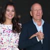 Bruce Willis mit seiner Ehefrau Emma Heming Willis im Jahr 2019
