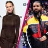 Laura-Marie Geissler mit Drake in einer Collage