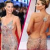 Margot Robbie in Nackt-Kleid