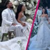 Mike und Leyla Heiter als Braut und Bräutigam bei ihrer Hochzeit in Italien
