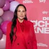 Natascha Ochsenknecht im roten Anzug