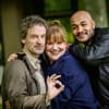 Jörg Hartmann, Stefanie Reinsperger und Malick Bauer für den Dortmunder "Tatort"