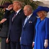 Melania und Donald Trump: Staatsbesuch bei König Charles und Queen Camilla