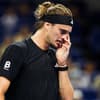 Alexander Zverev traurig