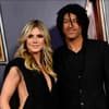 Heidi Klum und Sohn Henry auf rotem Teppich