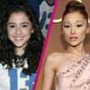 Collage Ariana Grande früher und heute 