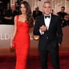 George Clooney und Amal bei Golden Globes