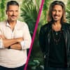 Hardy Krüger jr mit Gil Ofarim vor Dschungelkulisse