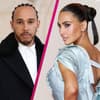 Collage von Lewis Hamilton und Kim Kardashian