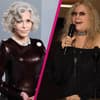 Collage von Jane Fonda und Barbra Streisand bei den Oscars 2026