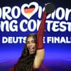 Sarah Engels nach ihrem Sieg beim ESC-Vorentscheid