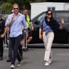 Harry und Meghan in Australien winken