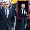 Gordon Brown und Andrew Mountbatten-Windsor Fotomontage
