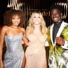 Heidi Klum mit den GNTM-Siegern Aurelie und Ibo
