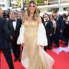 Heidi Klum Gold in Cannes