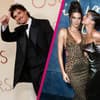 Collage von Jacob Elordi und Kendall Jenner mit Kylie 