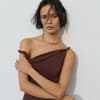 Braunes Kleid von Pull&Bear