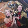 Anna-Carina Woitschack mit Dancing Pokal