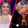 Collage Beatrice Egli und Lets Dance Pokal