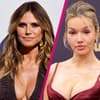 Heidi Klum und Shirin David Collage