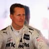 Michael Schumacher guckt zur Seite