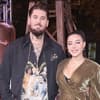 Leyla Heiter und Mike heiter auf rotem Teppich