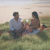 Bachelor Tim Reitz mit Miri am Strand