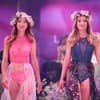 Shania und Davina Geiss auf dem Laufsteg