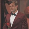 Tim Reitz mit Rose