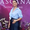 Amira Aly mit Babybauch auf einem Event im Sommer 2026