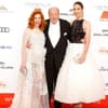 Ralph Siegel mit Ehefrau Laura und Tochter Alana 