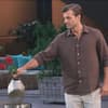 Tim Reitz mit Rosen