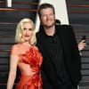 Gwen Stefani und Blake Shelton posieren zusammen
