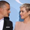 Orlando Bloom und Katy Perry gucken sich an