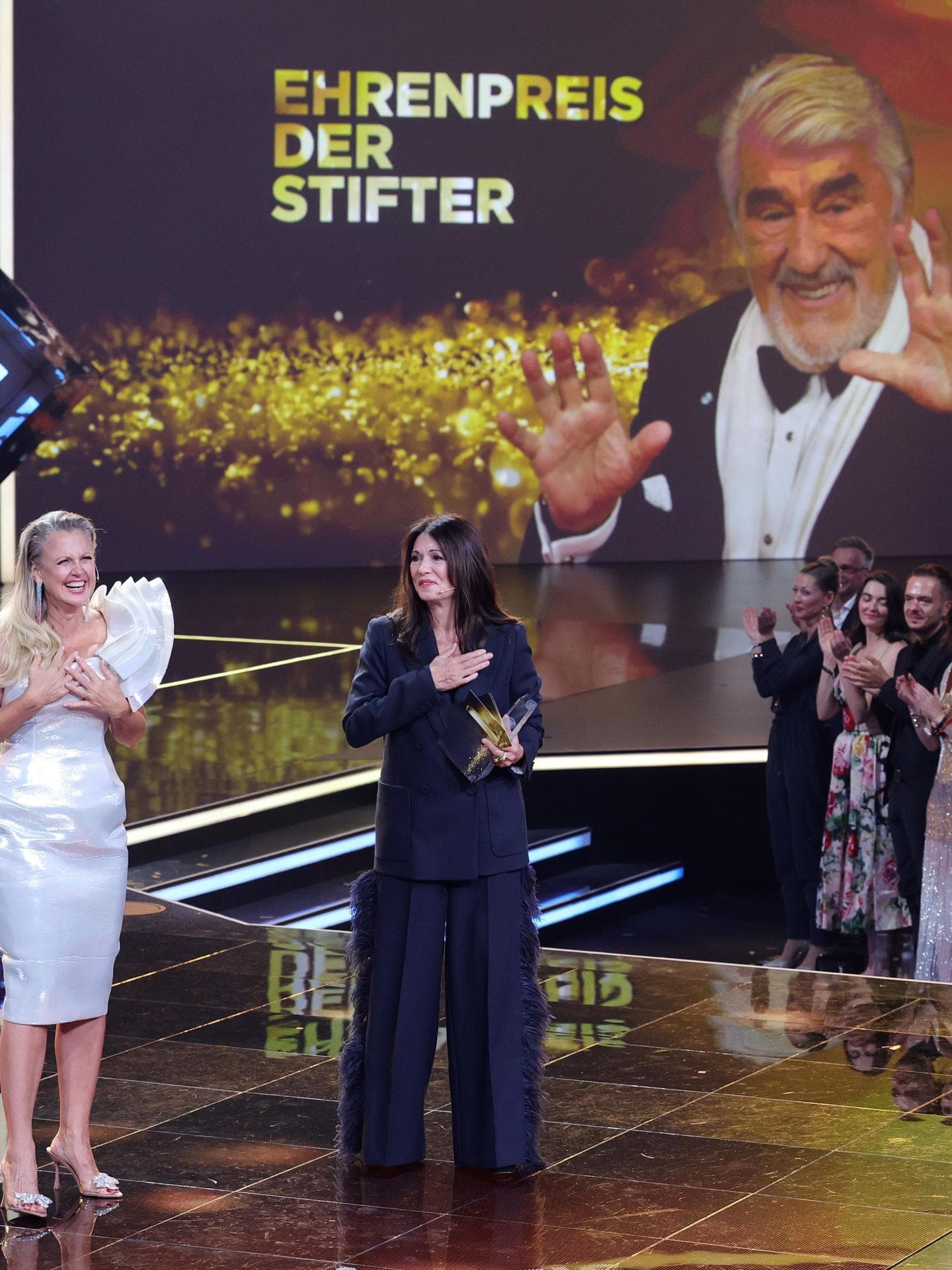 Stars beim "Deutschen Fernsehpreis 2024": Maria Adorf