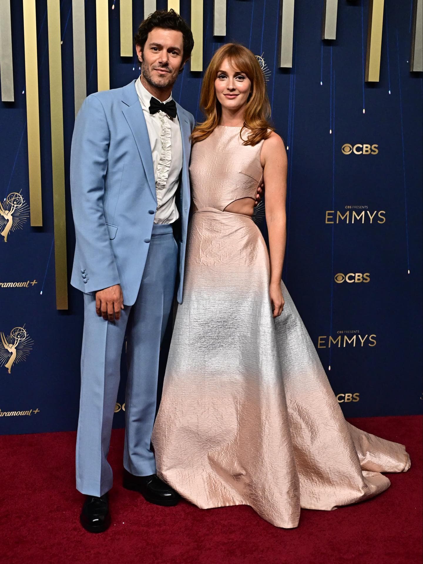 Adam Brody und Leighton Meester bei den Emmys