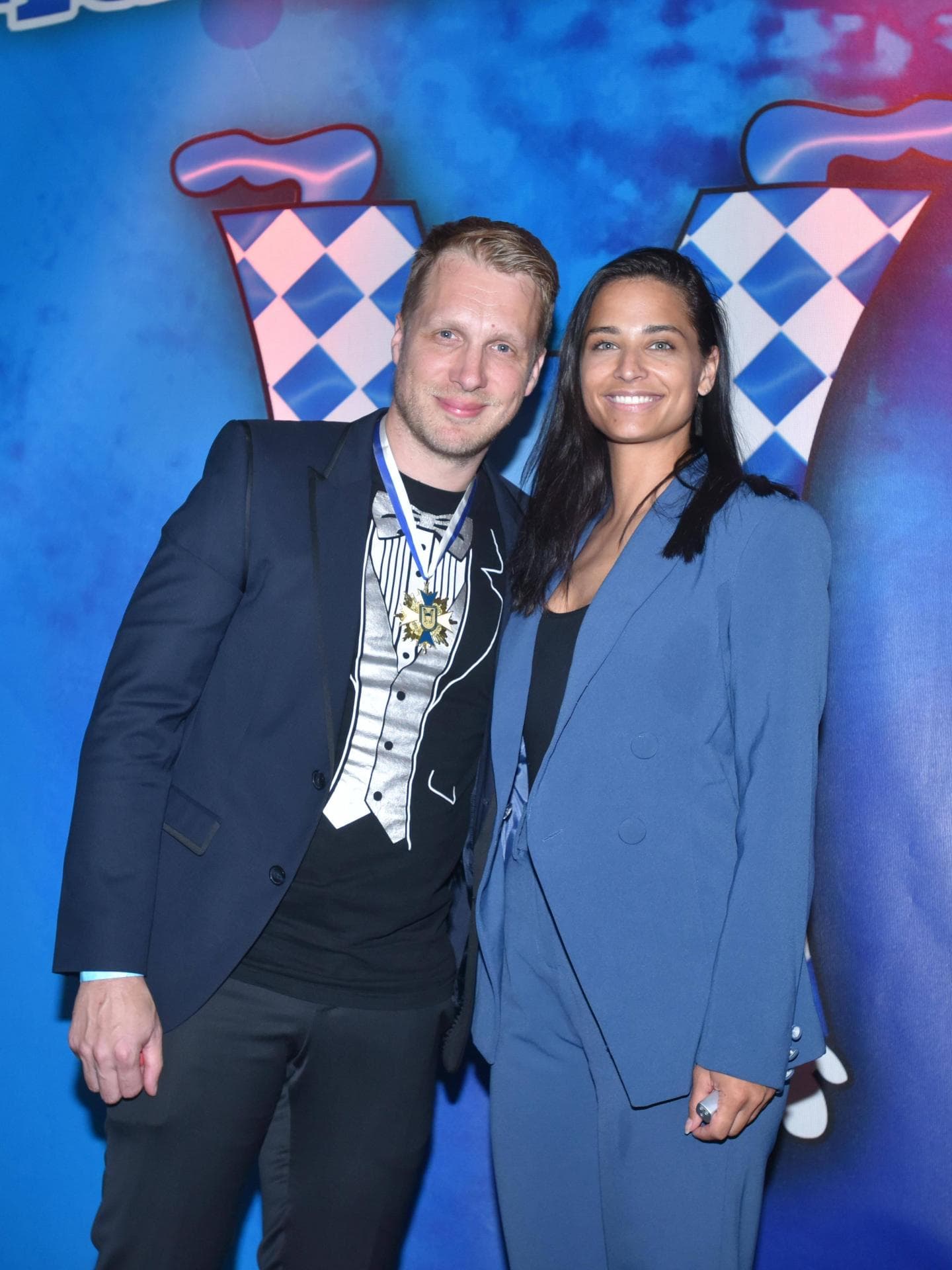 Amira Aly und Oliver Pocher 2019