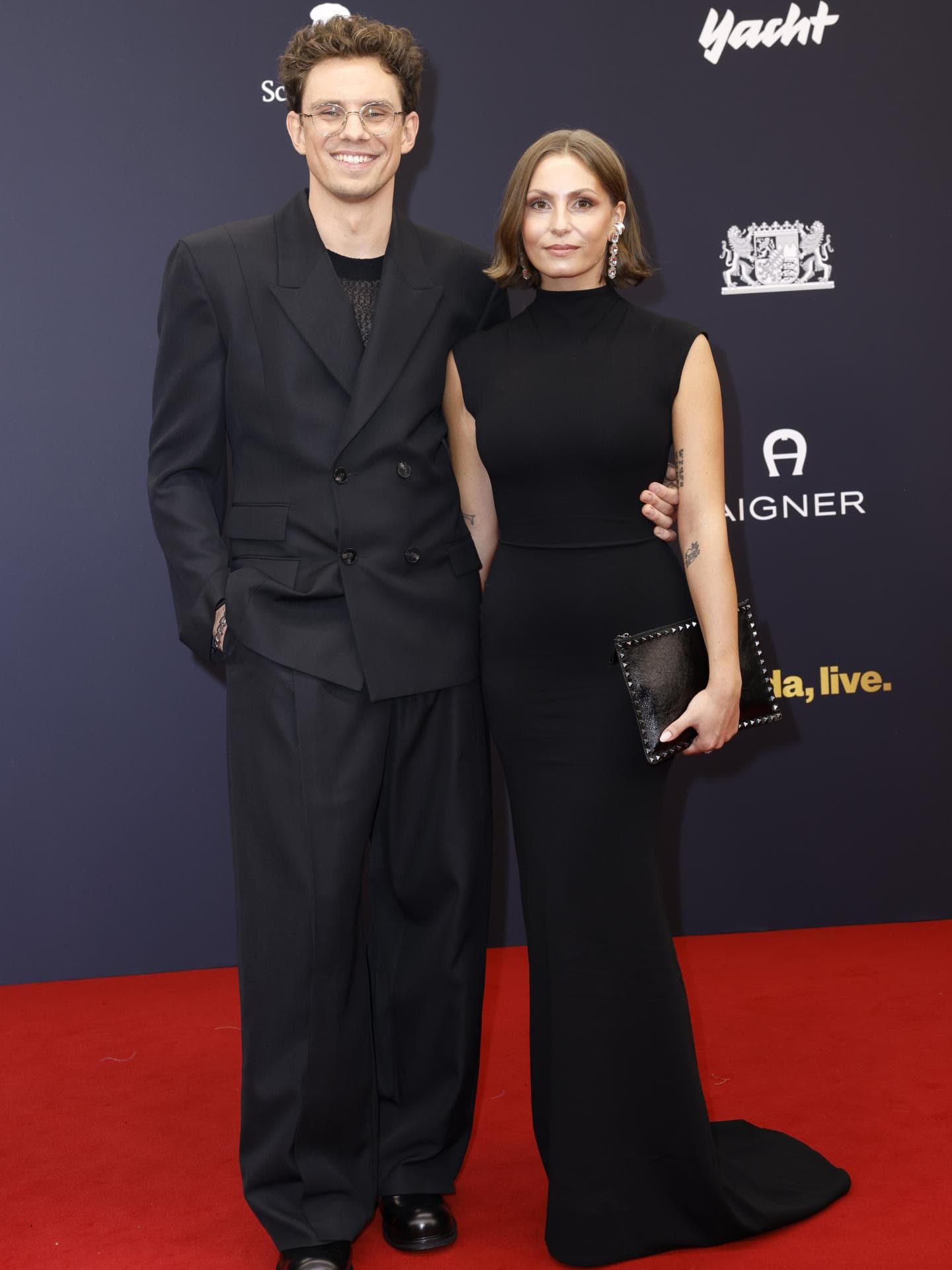 Tim Kamrad und Freundin Theresa