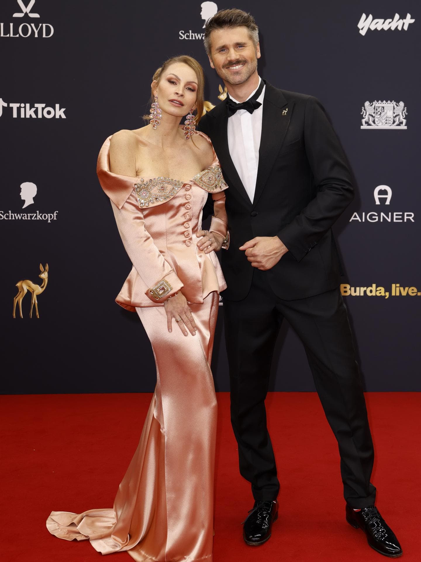 Thore Schölermann und Jana Schölermann beim Bambi 2025