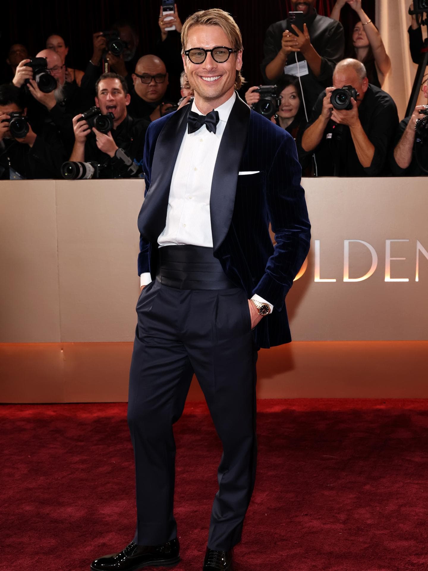 Glen Powell bei Golden Globes