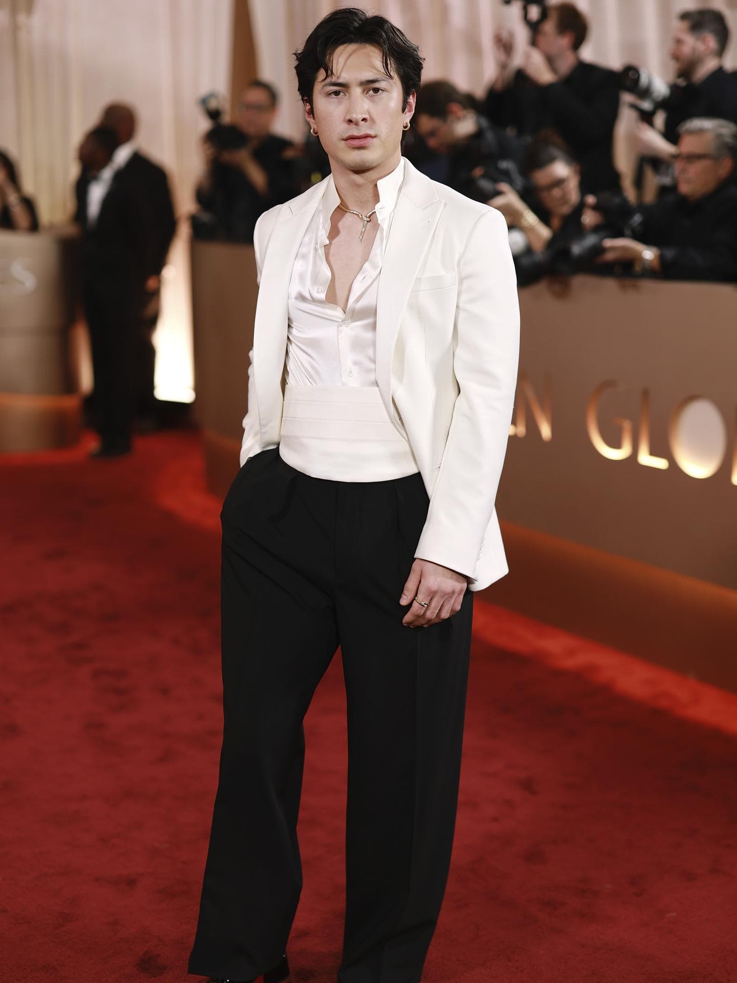 Hudson Williams Golden Globes