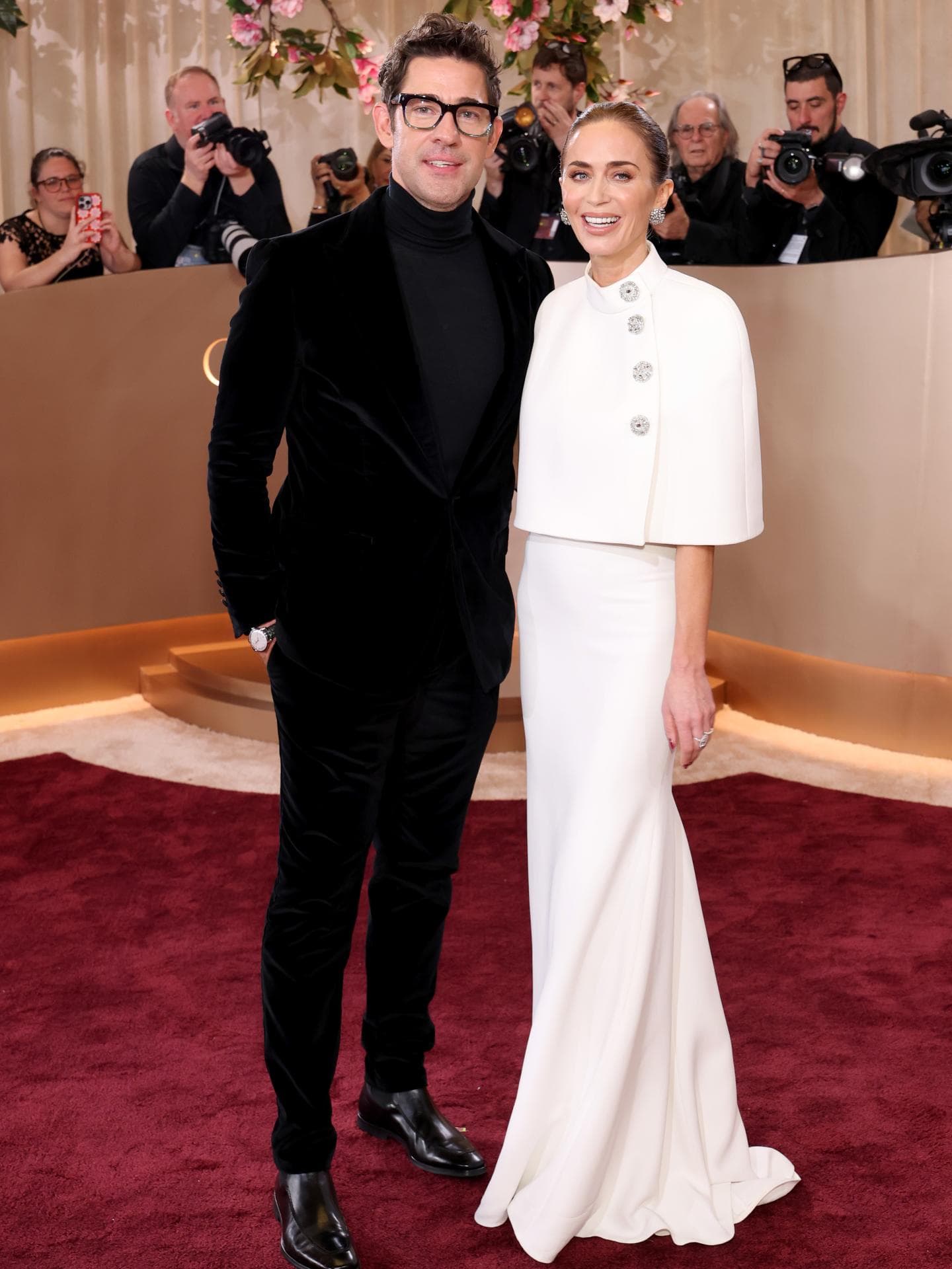John Krasinski und Emily Blunt bei Golden Globes