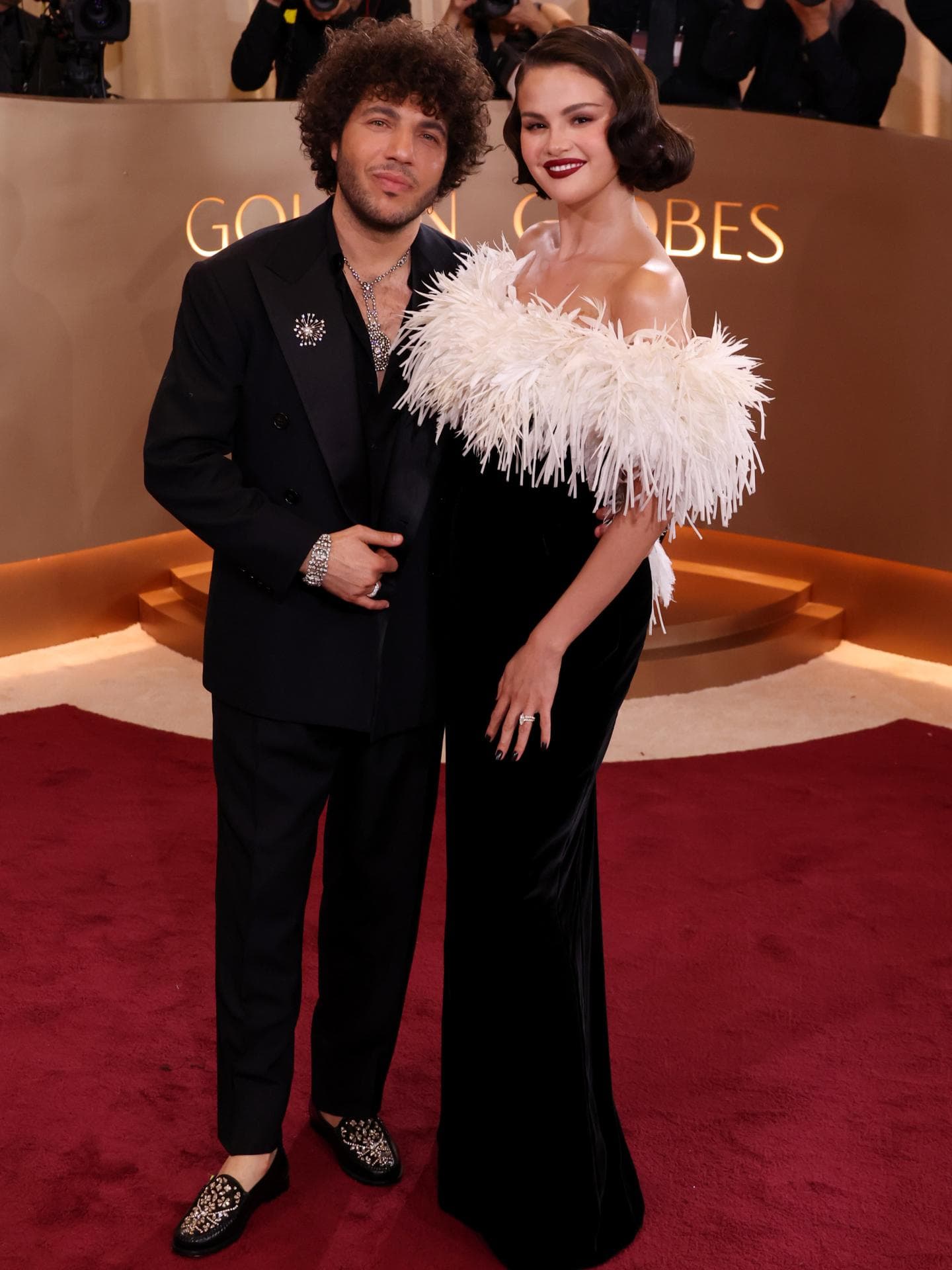 Selena Gomez und Benny Blanco bei Golden Globes