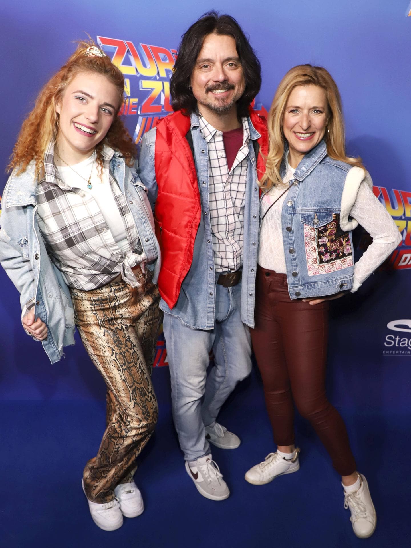 Johanna Mross, Lanny Lanner und Stefanie Hertel bei Zuück in die Zukunft