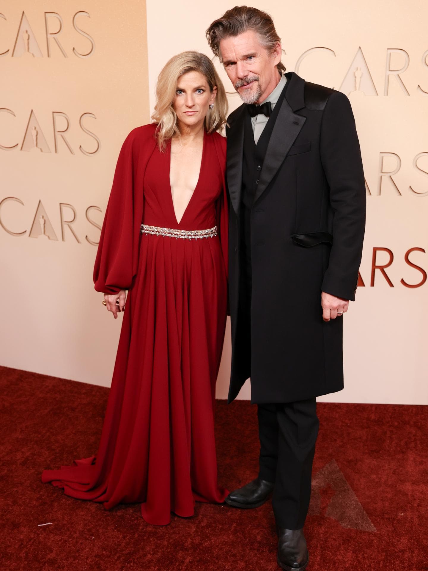 Ethan Hawke mit seiner Ehefrau Ryan Hawke