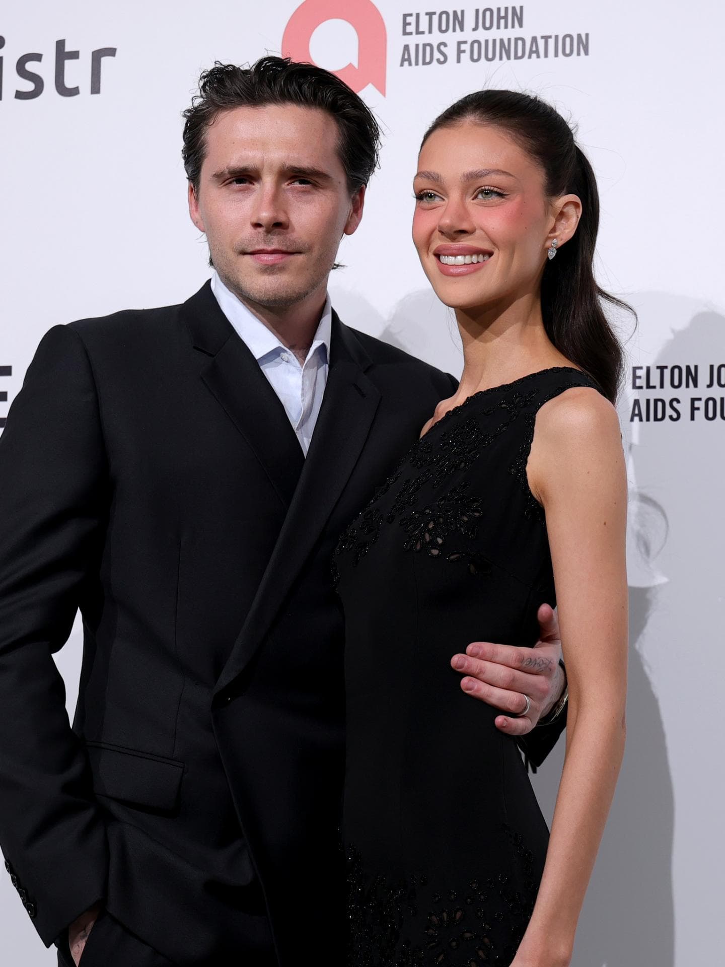 Brooklyn Beckham und Nicola Peltz bei Oscars Party von Elton John 2026